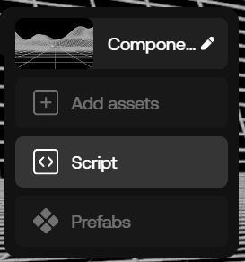 Script Panel/Button